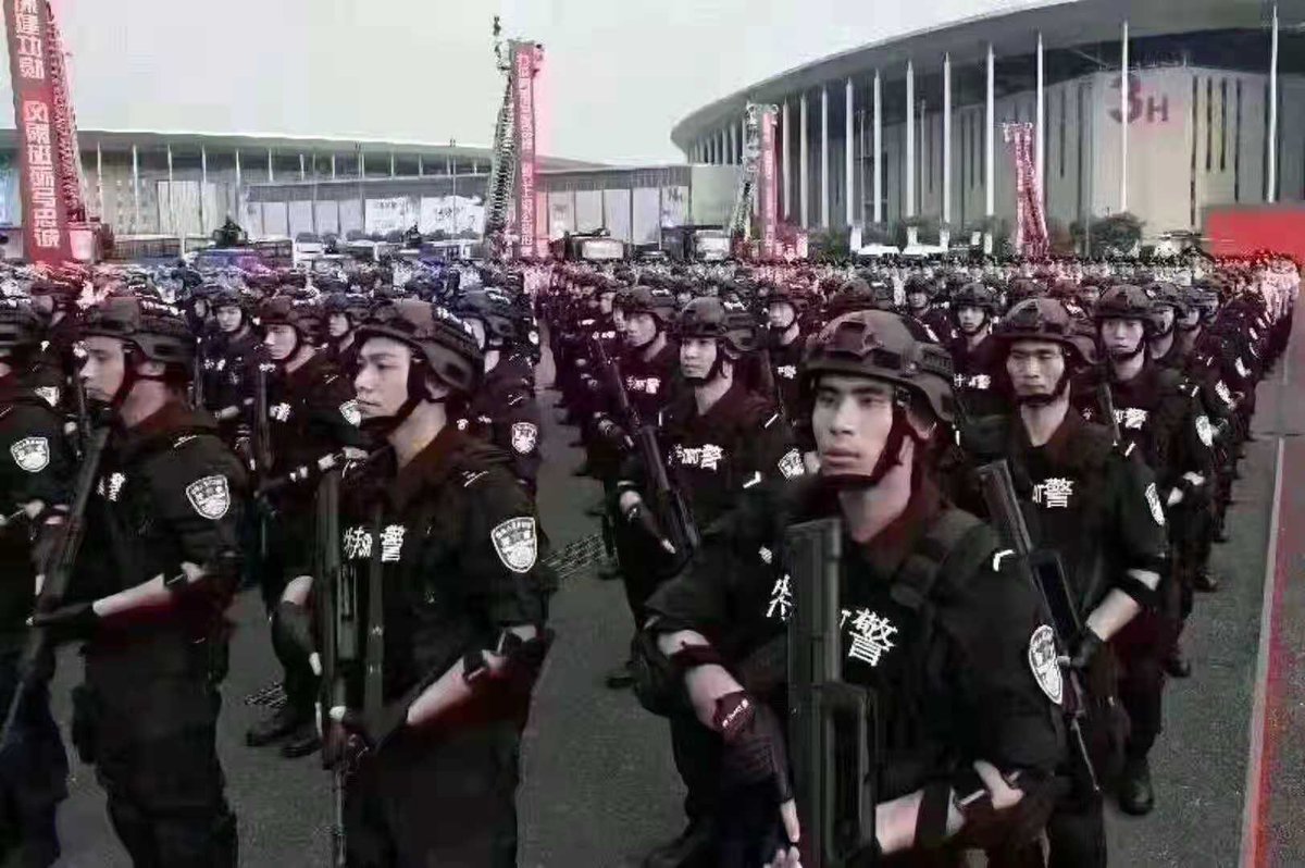 进博会守卫森严防暗杀