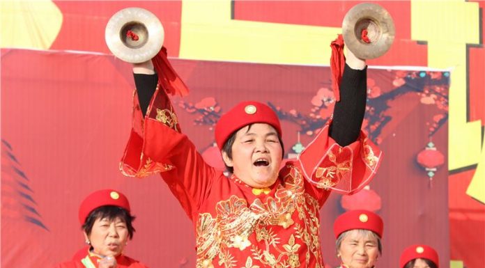 孟庄首届村晚节目很精彩