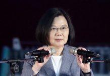 蔡英文:给我 8 年,台灣一定有能力防衛自己!
