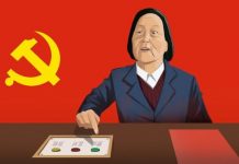 看看中共这两代独裁的投票表决闹剧