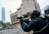 6.12港警对反恶法和平请愿港民武力施暴有视频为证