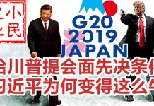小民之心:惊诧川习会,给川普提会面先决条件 习近平为何变得这么牛?
