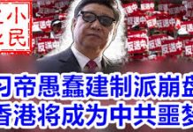 小民之心:习帝愚蠢建制派崩盘 香港将成为中共噩梦