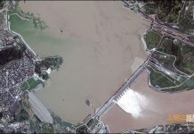 为隐瞒真相,中共把百度地图、高德地图有关三峡大坝周围的卫星图完全屏蔽掉了!