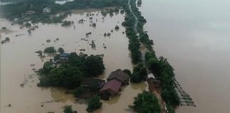 中國南方接連暴雨 多地發生重大洪災