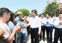 中国16省闹水灾,习主席北上察民情!(有多个视频)
