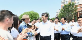 中国16省闹水灾,习主席北上察民情!(有多个视频)