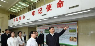 習近平:主題教育不能上下忽悠! 鲍彤评:下忽悠上撤职。 上忽悠下缺德!自己忽悠自己呢?