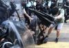 光復上水遊行結束後 示威者與警方爆發多次衝突(3)