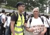香港几千名老人举行银发族白衣静默游行:支持青年,守护香港