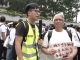 香港几千名老人举行银发族白衣静默游行:支持青年,守护香港