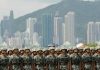 中共驻港部队司令:无论香港发生什么政治动乱,解放军都不会介入!