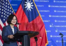 蔡英文:极权主义与民主制度不能共存
