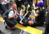 HK-妮珂:上水現場有人受傷,救護車過來救人