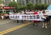 武汉市阳逻民众抗议被政府派来的警察和黑社会打死一人