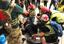 香港警方晚10点过后全面清场,7.27元朗警民冲突至少17人受伤,其中2人重伤