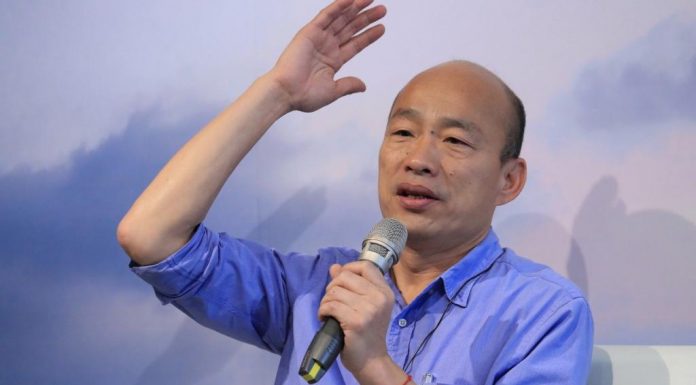 韩国瑜当市长有外来力量相助?