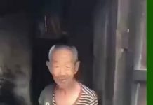 习近平新时代:80多岁老人无依无靠,志願者送点東西都感恩下跪!