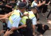 光復上水遊行結束後 示威者與警方爆發多次衝突(4)