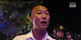 港警指挥官李汉民与殴打示威者暴徒交谈视频曝光