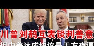 郭宝胜:川普刘鹤互表谈判善意、但中美达成协议是天方夜谭
