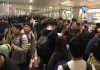 昨日,九名“红卫兵”在洛杉矶国际机场被拘留,拒绝进入美国继续学习并遣返回国