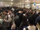 昨日,九名“红卫兵”在洛杉矶国际机场被拘留,拒绝进入美国继续学习并遣返回国