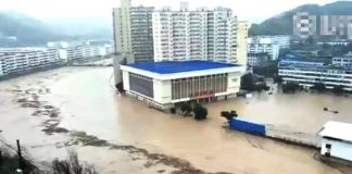 8月1日,延安一水坝决堤! 洗刷一下邪恶红尘污诟不是坏事!