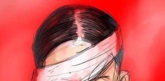 香港女孩被警察打爆眼睛的漫画火了