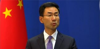 中國外交部發言人耿爽:美國应馬上取消這個对台軍售案