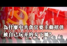 张杰:为什么中共贪官要主动招供被自己玩弄的女下属?