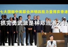 郭宝胜:七大国力挺中英联合声明,四股力量博弈香港,抓勇武派是林郑治港方针