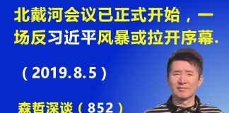 江森哲:北戴河会议已正式开始,一场反习近平“风暴”或拉开序幕