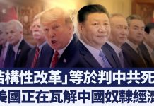 萧茗:中共即將面臨蘇聯解體相似命運?美國要求「結構性改革」等於摧毀中共