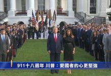 川普:亲眼目睹第二架飞机撞向世贸大楼,爱国者的心更坚强