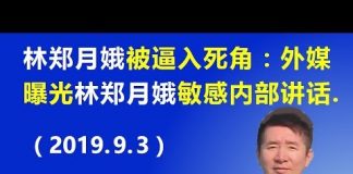 江森哲:林郑月娥被逼入死角:外媒曝光香港特首林郑月娥极为敏感的内部讲话