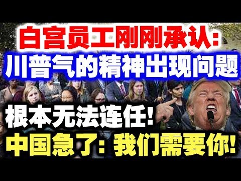 中共造谣系列10:白宫官员刚刚承认:川普气的精神出现问题