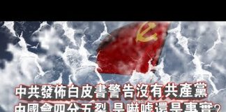张杰:中共发布白皮书警告没有共产党中国会四分五裂 是吓唬还是事实?