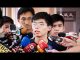 黄之锋访问德国期间在洪堡大学发表演讲
