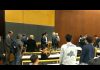 黄之锋在哥大出席研讨会又遇中共海外红卫兵捣乱,赤匪该死!
