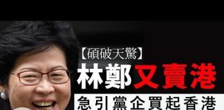 鄭宇碩、曹嘉超:林鄭又賣港,急引黨企買起香港