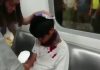 港警“执法犯法” 举例5:警察进入地铁车厢实施无差别攻击,连儿童都打