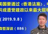 江森哲:美国要通过《香港人权民主法案》,中共或将遭受1949年以来的最大屈辱