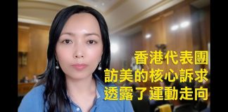 萧茗:香港代表团敦促美国国会通过香港人权与民主法案,做好与中共同归于尽的准备