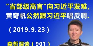 江森哲:这次不一样,“省部级高官”向习近平发难了,原重庆市长黄奇帆,公然发表跟习近平“唱反调”的言论