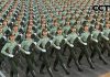 厉害了我的国:民兵方队阅兵演练