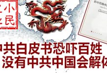 小民之心:中共白皮书恐吓百姓 没有中共中国会解体