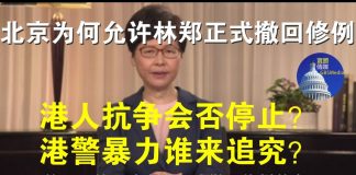 郭宝胜:北京为何允许林郑撤回修例?港人抗争会否停止?港警暴力谁来追究?
