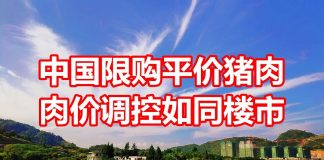 中国网事:中国开始出现限购平价猪肉,调控肉价的办法如同楼市