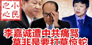 小民之心:李嘉诚遭中共痛骂 莫非是要打草惊蛇
